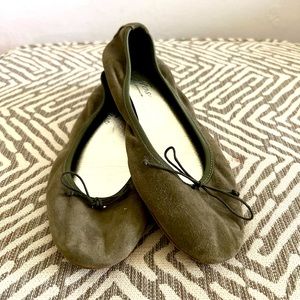 Ganzitos Girl’s Velvet Ballerina Flats